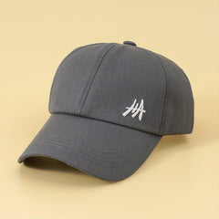 Backless Ponytail Baseball Cap Embroidery Sun Hat Sports Dad