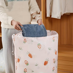 4pcs Dustproof Drawstring Storage Bag for Blankets Bedding