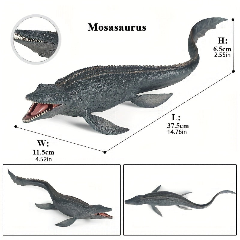 Realistic Mosasaurus Toy Large Deep Sea Dinosaur Model
