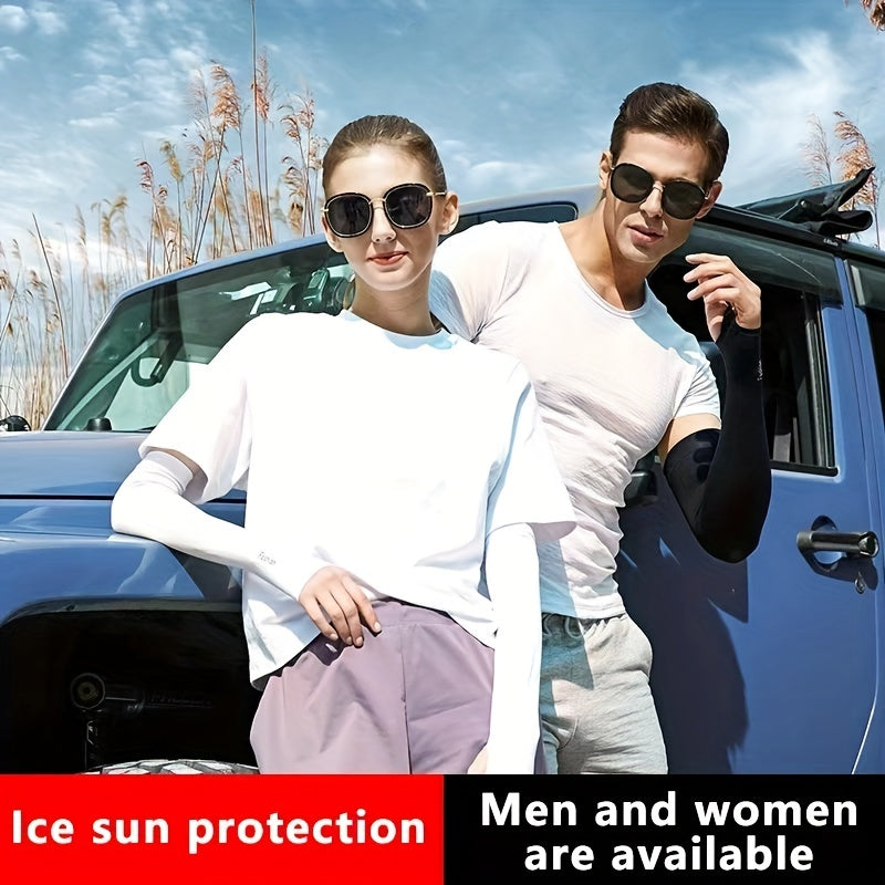 Outdoor Cycling Arm Guard Ice Silk Sleeves Anti-ultraviolet Sunscreen