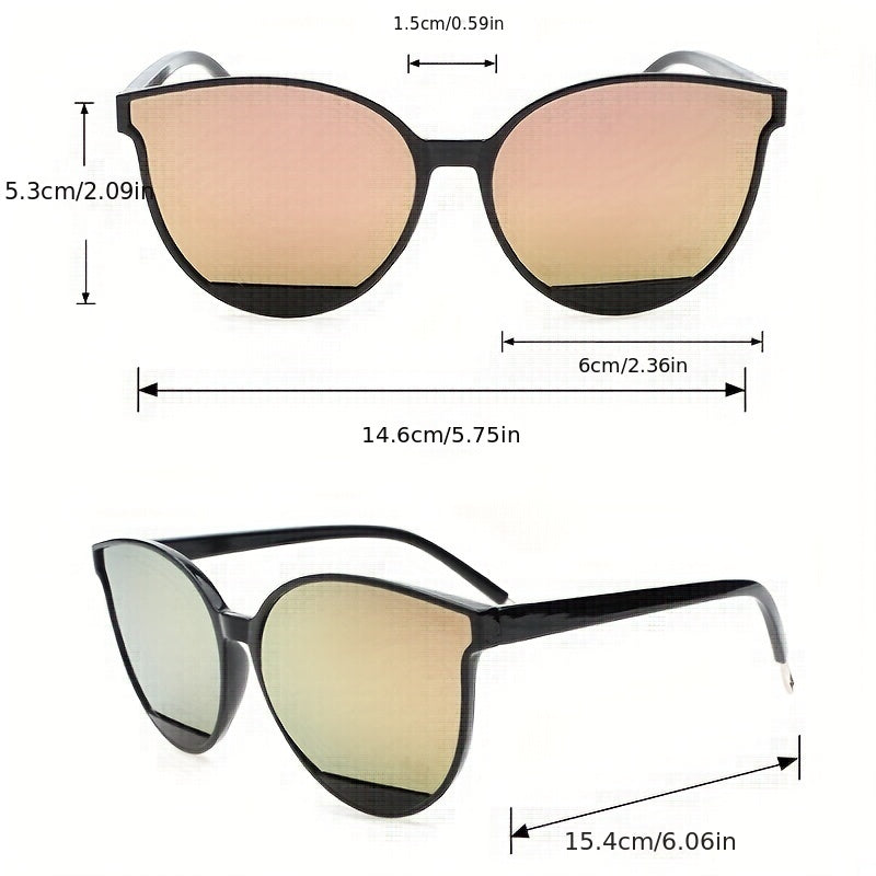 Round Sunglasses Casual Jelly Anti Glare Glasses UV400