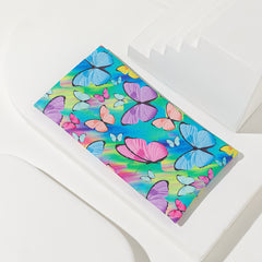Colorful Butterfly Print Glasses Bag for Women