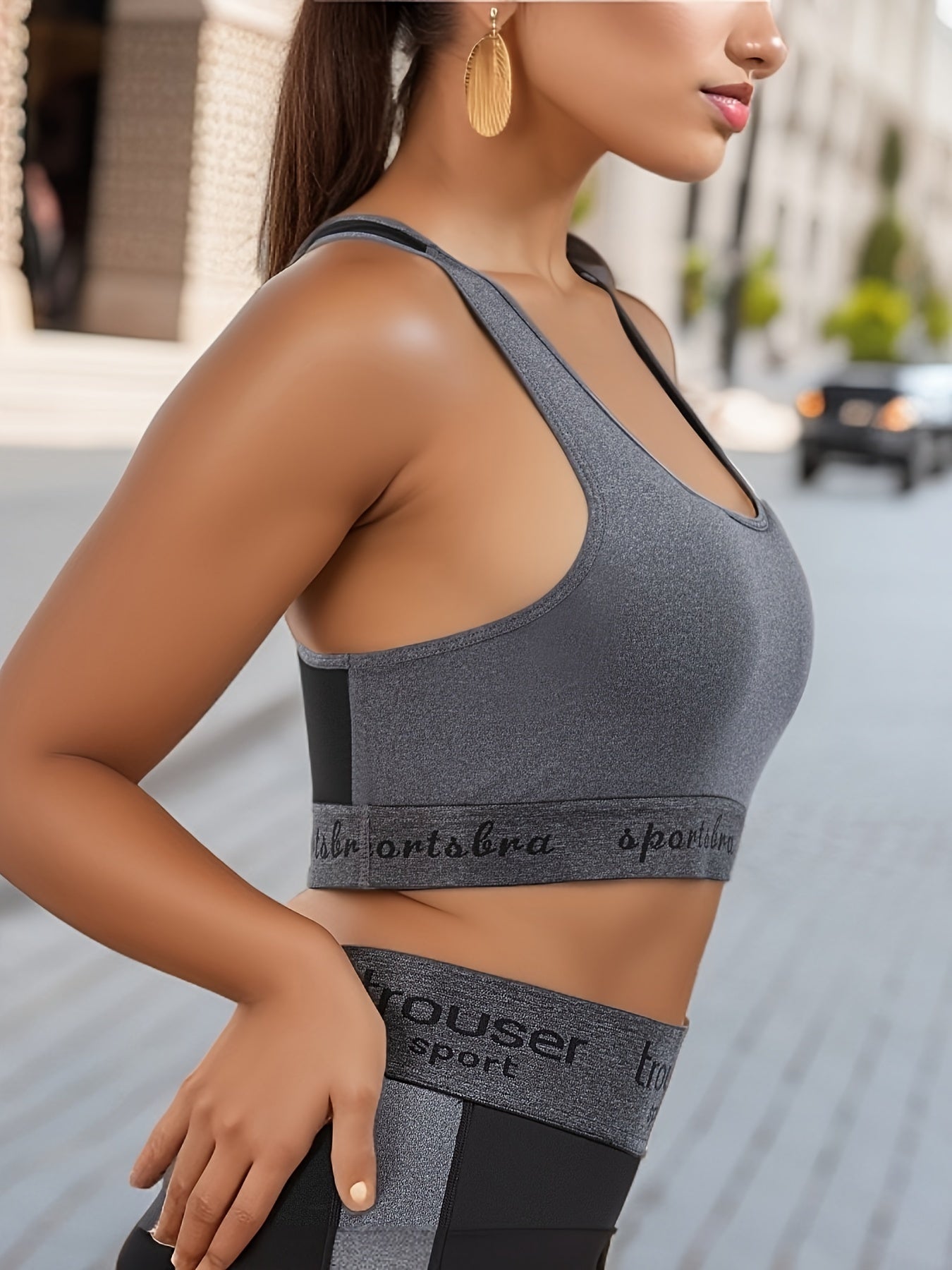 Women's Comfy Racerback Sports Bra