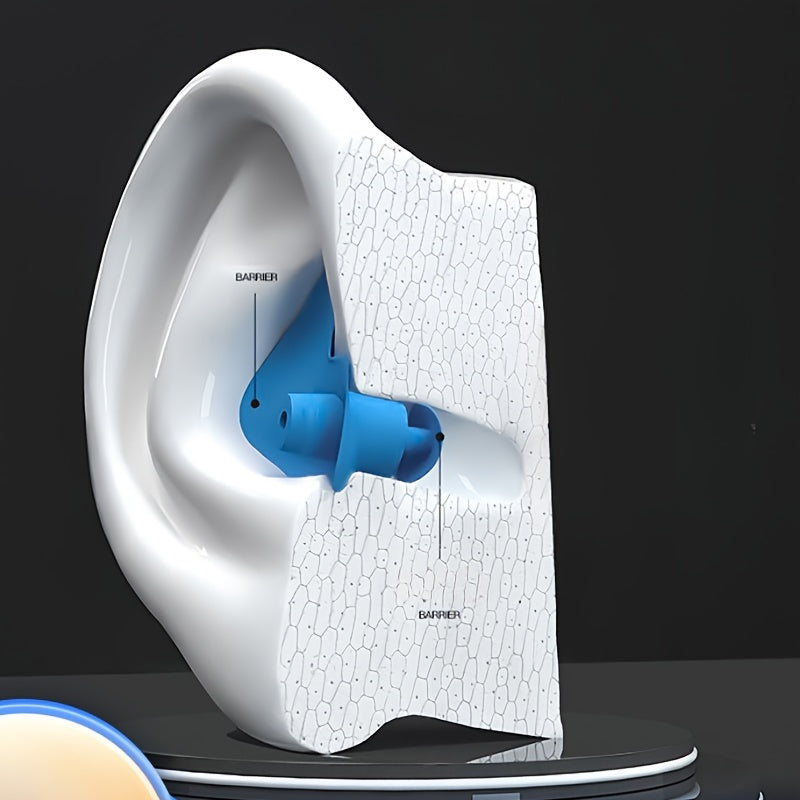 Waterproof Earplugs for Swimming Adults Soft Silicone Case