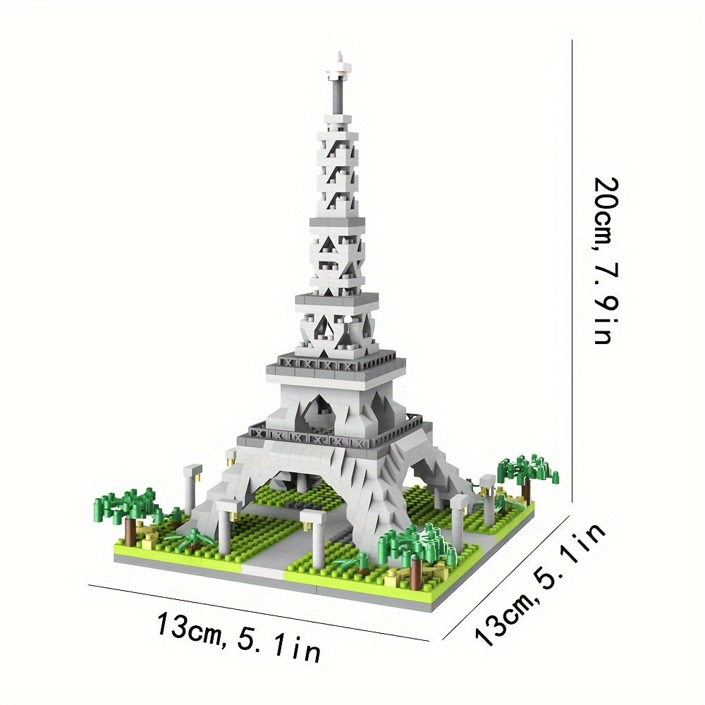 Paris Tower Building Blocks Eiffel Tower Model Toy