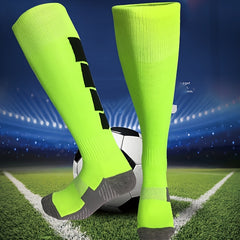 Men's Long Knee Soccer Socks Towel Bottom Thickened Ball Socks