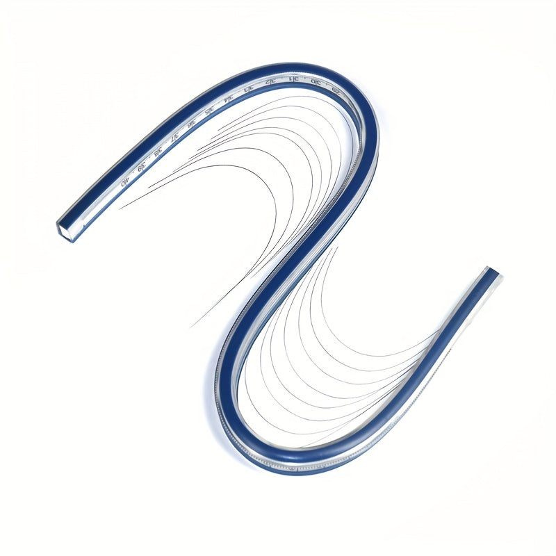Flexible Curve Ruler for Drawing Sewing Engineering