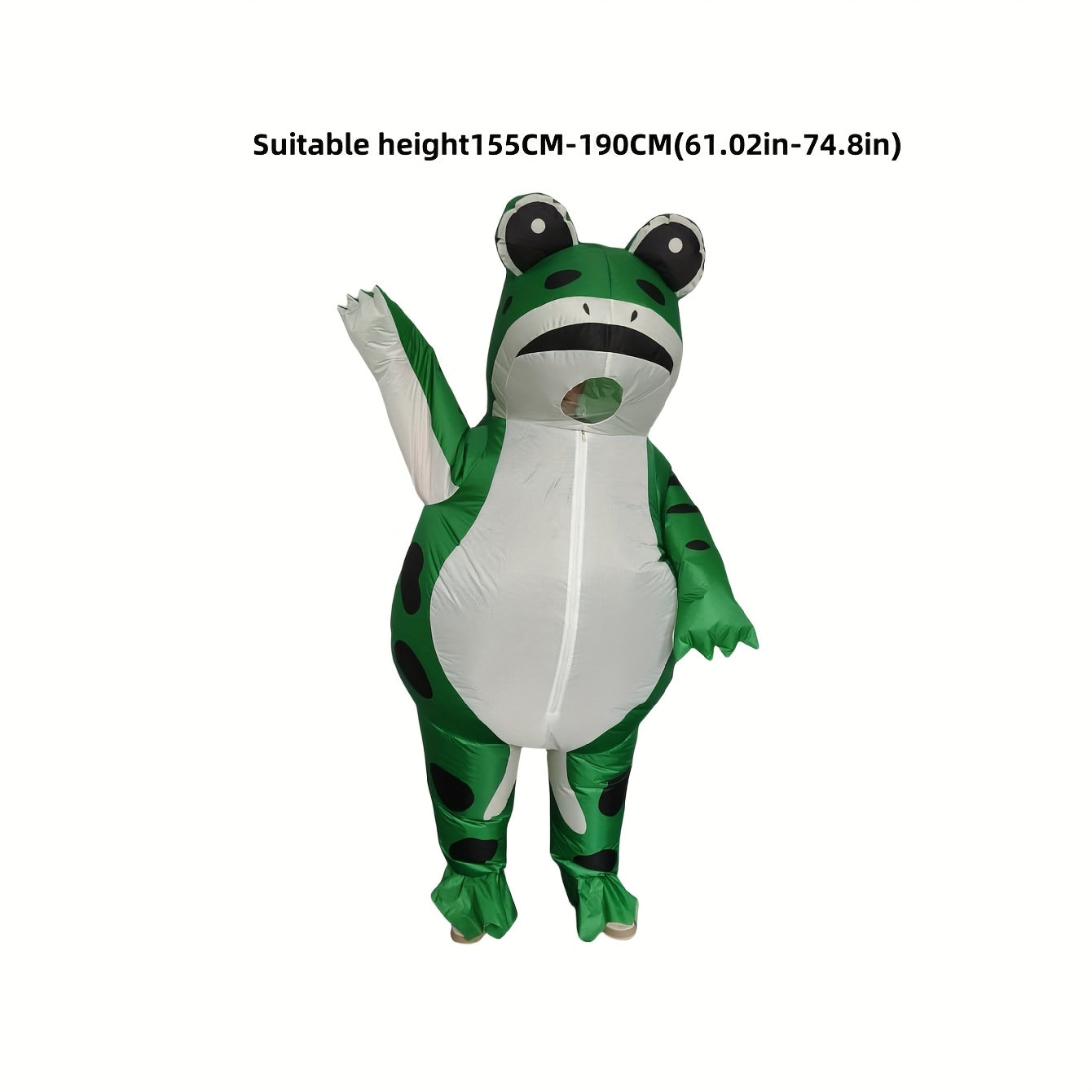 Festive Frog Inflatable Costume for Performance