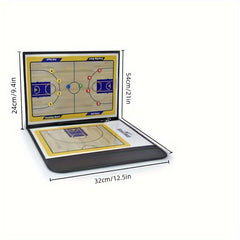 Basketball Coaching Board Double-sided Magnetic Clipboard Kit