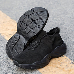 Women's Lace-up Athletic Sock Sneakers Anti-slip Running Shoes