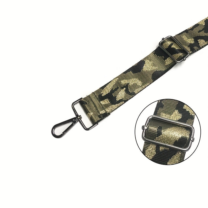Camouflage Wide Shoulder Strap Nylon Belt