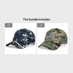Men's American Flag Outdoor Baseball Cap For Sports