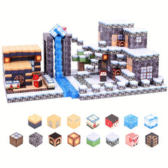 Magnetic Building Blocks Puzzle Educational Toys 100pcs Cube Set