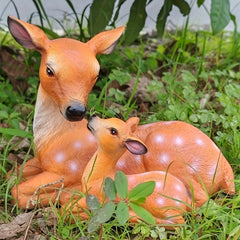 Animal Deer Statues for Outdoor Decor