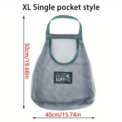 Vegetable Storage Net Hanging Sundry Bag - Wall Hanging Breathable Storage