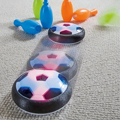 LED Light Emitting Suspension Football Foam Bumper Air Football