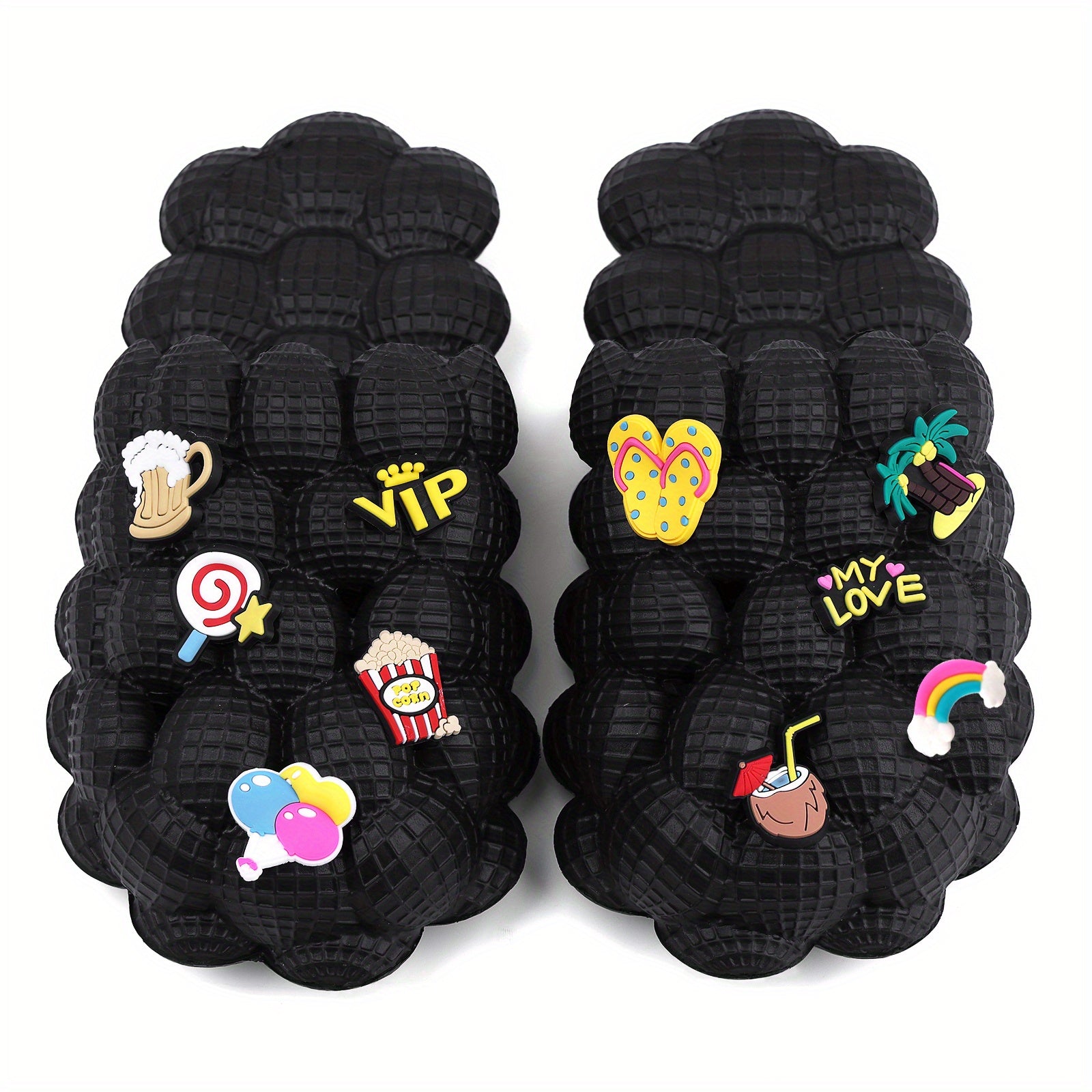 Girls Colorful Non-slip Slippers - Comfortable Indoor Shoes