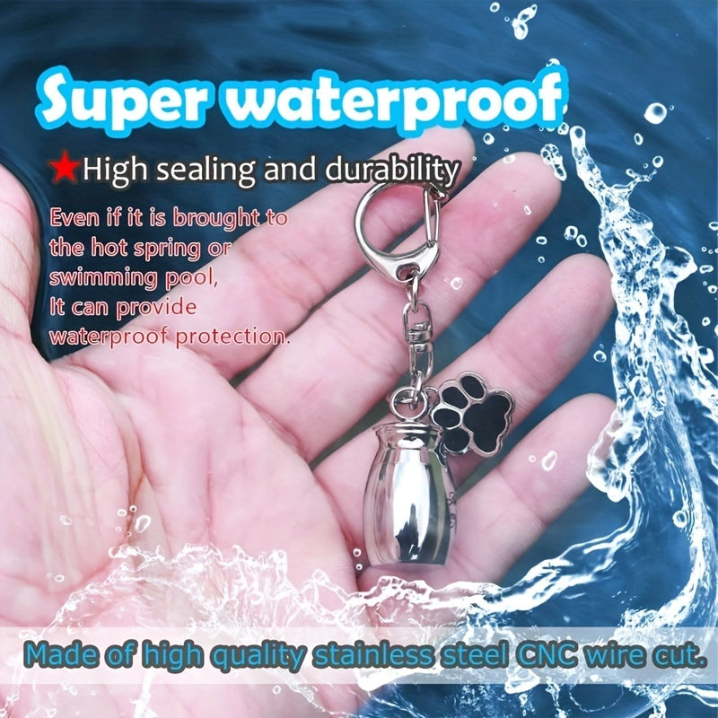 Waterproof Pet Urns Dog Ash Keychain Cat And Dog Ash Urn Souvenir