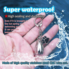 Waterproof Pet Urns Dog Ash Keychain Cat And Dog Ash Urn Souvenir
