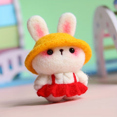 Stylish Rabbit Series Wool Felt DIY Material Kit