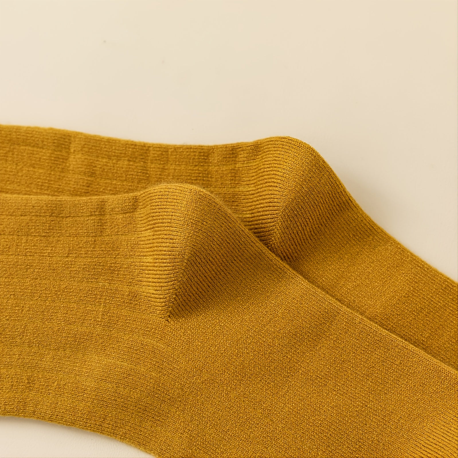 5 Pairs Women's Retro Colorblock Mid Tube Socks