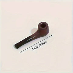 Mini Smoking Pipe Model for Doll House Doll Snowman Leprechaun