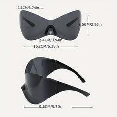 Men's Stylish Silver Sunglasses One Piece - Party Beach