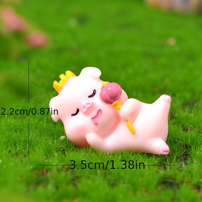 Fairy Pig Micro Landscape Desktop Decoration