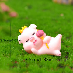 Fairy Pig Micro Landscape Desktop Decoration