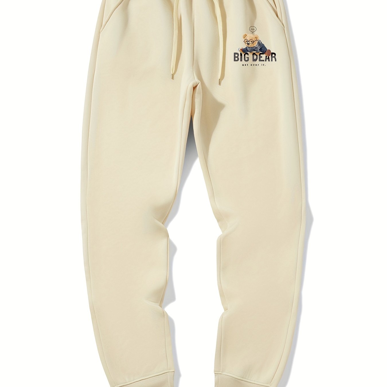 BIG BEAR Men's Drawstring Sweatpants Casual Jogger Pants