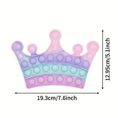 Macaron Crown Bubble Press Puzzle Toy Fidget Toy for Adults and Kids