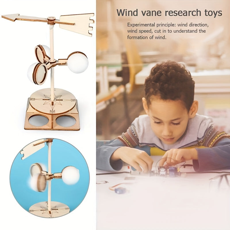 DIY Weather Vane Science Model Garden Wind Vane