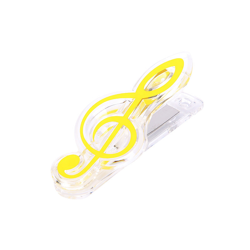 Musical Note Spring Holder Clip for Piano Guitar Violin