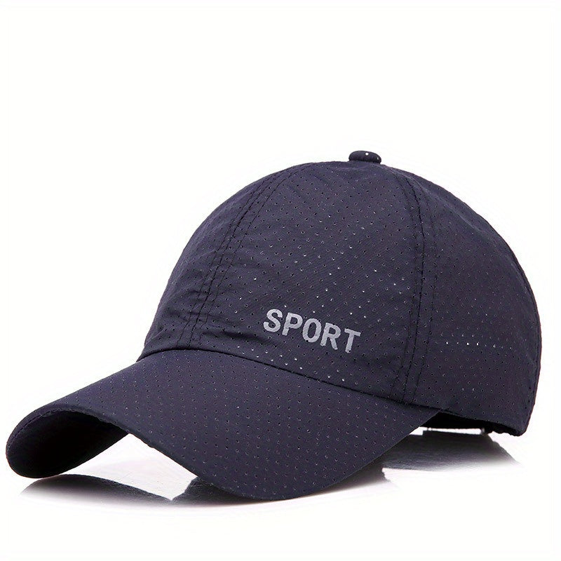 Outdoor Sunscreen Hat For Man Breathable Quick drying Baseball Cap
