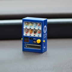 1:12 Scale Mini Vending Machine Sculpture for Micro Landscapes