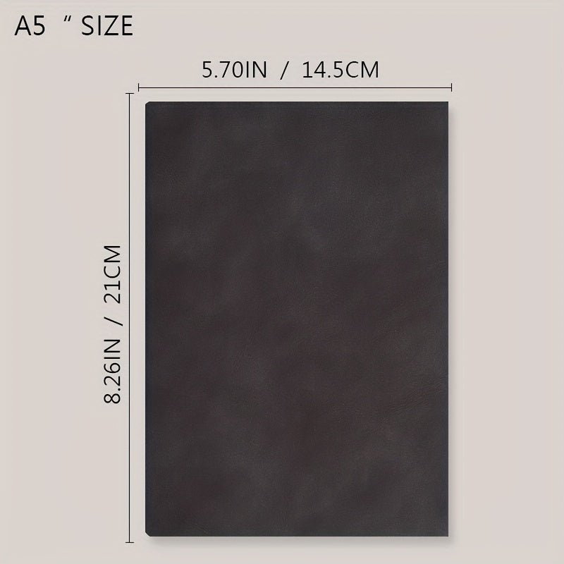 Business Office A5 Leather Notebook