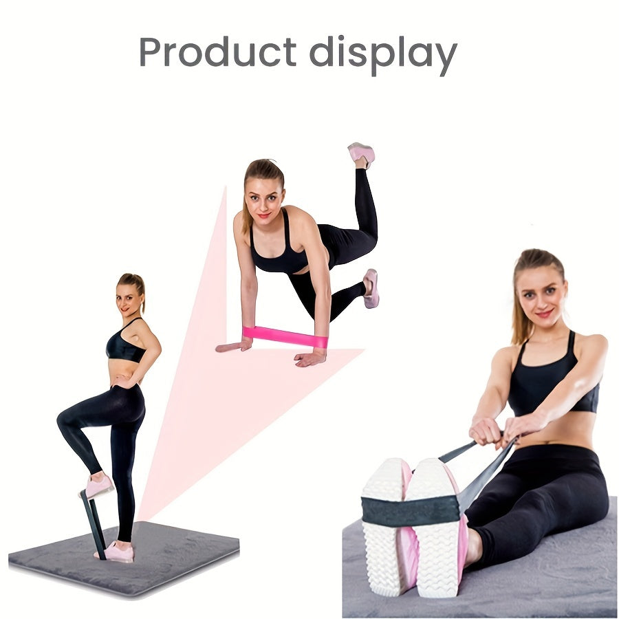 6pcs Latex Yoga Resistance Band for Strength Workout