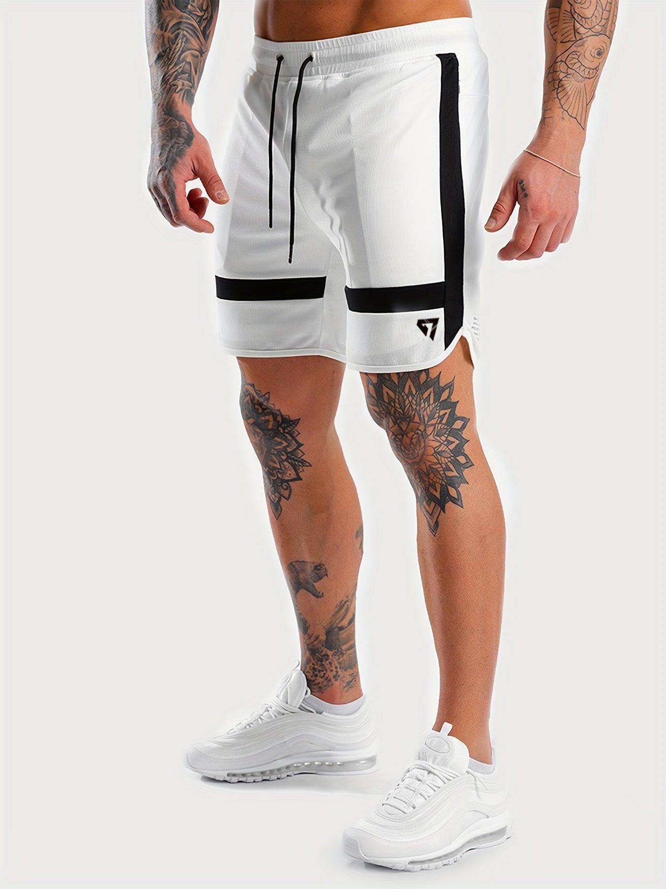 Men's Active Loose Matching Shorts With Pockets