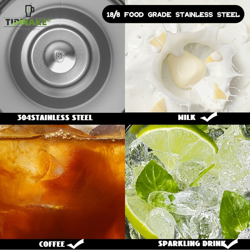 Stainless Steel Water Bottle with Vacuum Insulation - Outdoor