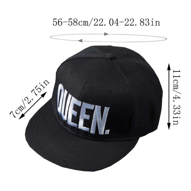 Embroidered Baseball Caps Hip Hop Flat Brim Hat