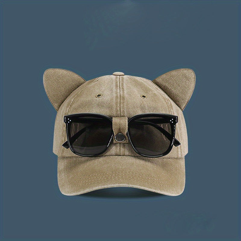 Aviator Sunglasses Baseball Cap Sun Hat