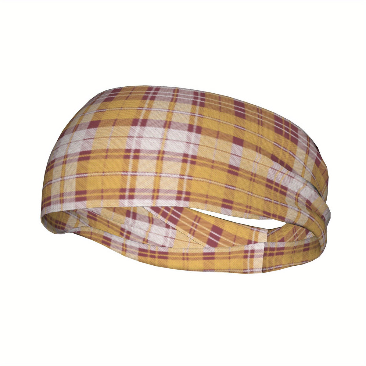 Signature Check Plaid Headband for Sport & Casual Outfits - Thanksgiving