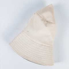 Casual Bucket Hat Solid Sunscreen Summer Sun Hat Women Cap