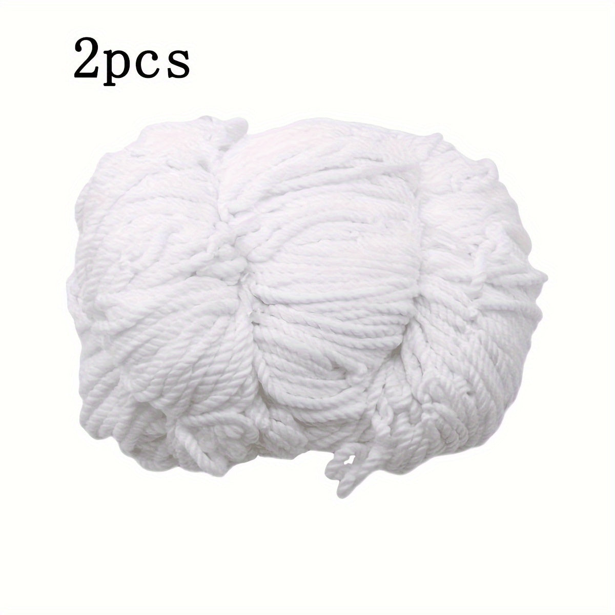 2pcs Football Goal Nets Polyester Replacement Net Football Training Net