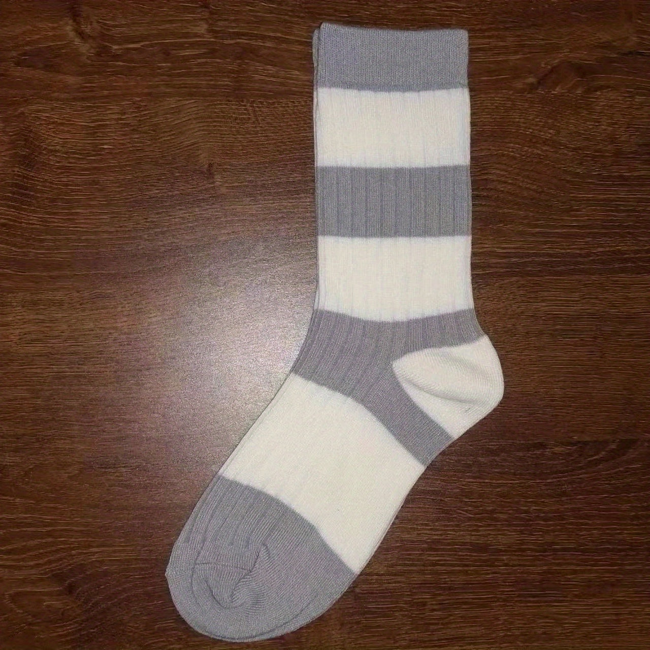 Colorblock Striped Socks Comfy & Breathable Women's Stockings & Hosiery