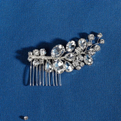 Bridal Hair Comb Rhinestone Insert Comb Wedding Headdress
