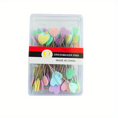 100pcs Sewing Patchwork Pins 4 Patterns Hand Stitched Pin Quilting Tool