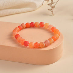 8mm Healing Stone Beaded Bracelet Natural Stretch Bracelet