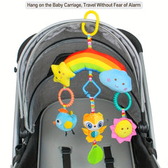 Rainbow Baby Crib Hanging Toy Stroller Pendant