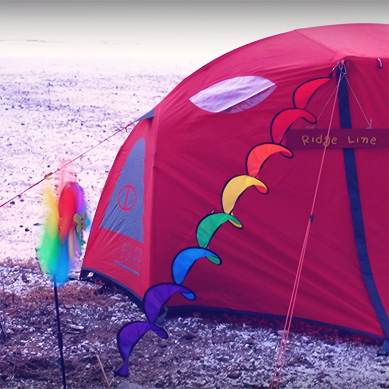 Rainbow Swirl Tent Hanging Decoration